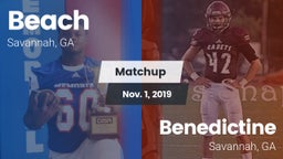 Matchup: Beach vs. Benedictine  2019