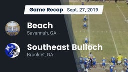 Recap: Beach  vs. Southeast Bulloch  2019