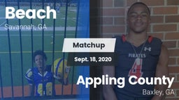 Matchup: Beach vs. Appling County  2020