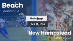 Matchup: Beach vs. New Hampstead  2020