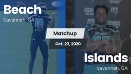Matchup: Beach vs. Islands  2020