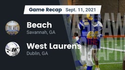Recap: Beach  vs. West Laurens  2021