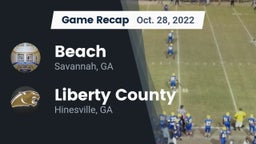 Recap: Beach  vs. Liberty County  2022