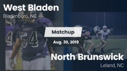 Matchup: West Bladen vs. North Brunswick  2019