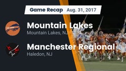 Recap: Mountain Lakes  vs. Manchester Regional  2017