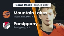 Recap: Mountain Lakes  vs. Parsippany  2017