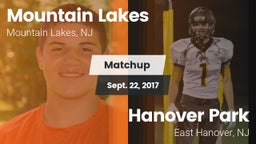 Matchup: Mountain Lakes vs. Hanover Park  2017