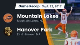 Recap: Mountain Lakes  vs. Hanover Park  2017