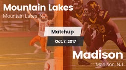 Matchup: Mountain Lakes vs. Madison  2017
