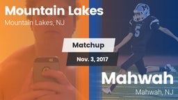 Matchup: Mountain Lakes vs. Mahwah  2017