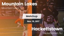 Matchup: Mountain Lakes vs. Hackettstown  2017