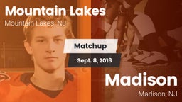 Matchup: Mountain Lakes vs. Madison  2018