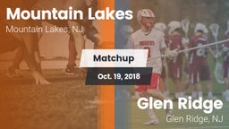 Matchup: Mountain Lakes vs. Glen Ridge  2018