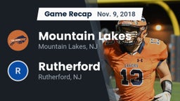 Recap: Mountain Lakes  vs. Rutherford  2018