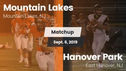 Matchup: Mountain Lakes vs. Hanover Park  2019