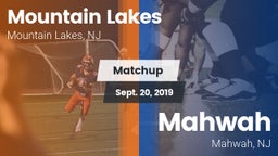 Matchup: Mountain Lakes vs. Mahwah  2019