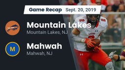 Recap: Mountain Lakes  vs. Mahwah  2019