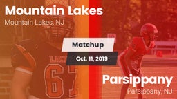 Matchup: Mountain Lakes vs. Parsippany  2019