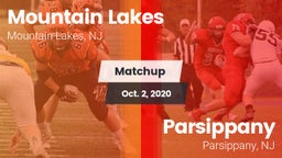 Matchup: Mountain Lakes vs. Parsippany  2020