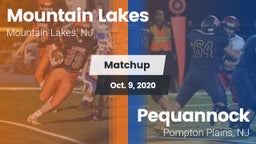 Matchup: Mountain Lakes vs. Pequannock  2020