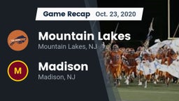 Recap: Mountain Lakes  vs. Madison  2020