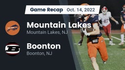 Recap: Mountain Lakes  vs. Boonton  2022