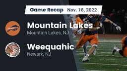 Recap: Mountain Lakes  vs. Weequahic  2022