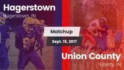 Matchup: Hagerstown vs. Union County  2017