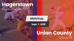Matchup: Hagerstown vs. Union County  2018