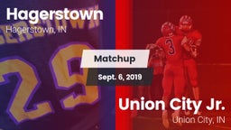 Matchup: Hagerstown vs. Union City Jr.  2019