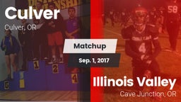 Matchup: Culver vs. Illinois Valley  2016
