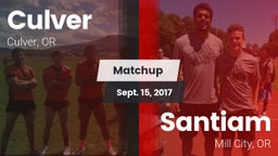 Matchup: Culver vs. Santiam  2017