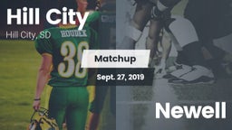 Matchup: Hill City High Schoo vs. Newell 2019