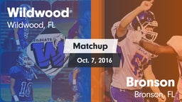 Matchup: Wildwood vs. Bronson  2016