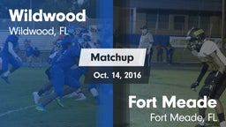 Matchup: Wildwood vs. Fort Meade  2016