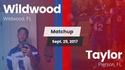 Matchup: Wildwood vs. Taylor  2017