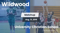 Matchup: Wildwood vs. University Christian School 2018