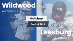 Matchup: Wildwood vs. Leesburg  2019