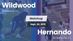 Matchup: Wildwood vs. Hernando  2019