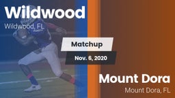 Matchup: Wildwood vs. Mount Dora  2020