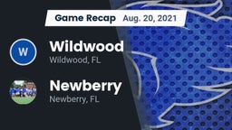 Recap: Wildwood  vs. Newberry  2021