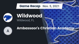 Recap: Wildwood  vs. Ambassaor's Christian Academy 2021