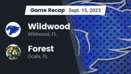Recap: Wildwood  vs. Forest  2023