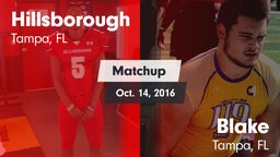 Matchup: Hillsborough vs. Blake  2016