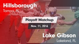 Matchup: Hillsborough vs. Lake Gibson  2016