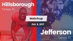 Matchup: Hillsborough vs. Jefferson  2017