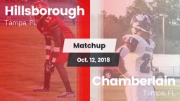 Matchup: Hillsborough vs. Chamberlain  2018