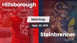 Matchup: Hillsborough vs. Steinbrenner  2019