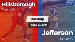 Matchup: Hillsborough vs. Jefferson  2019