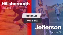 Matchup: Hillsborough vs. Jefferson  2020
